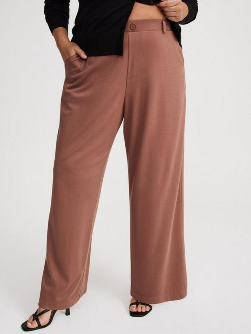 Torrid- Wide Leg High Rise Pants
